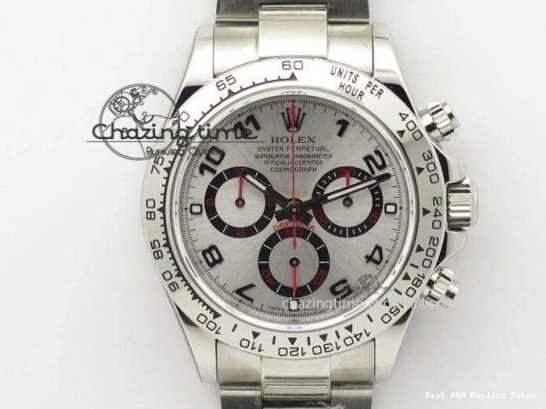 Good Copy Rolex Watches Oysterflex 116519 on 1:1 Best Edition Strap 2269 Rubber ZeroBulk SA Daytona Dial QF Meteorite 0116